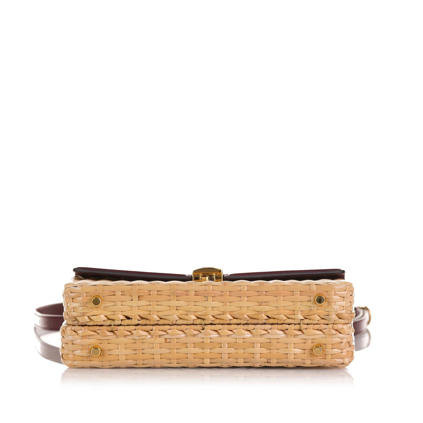Gucci Small Sylvie Wicker Satchel (v3LAgD)