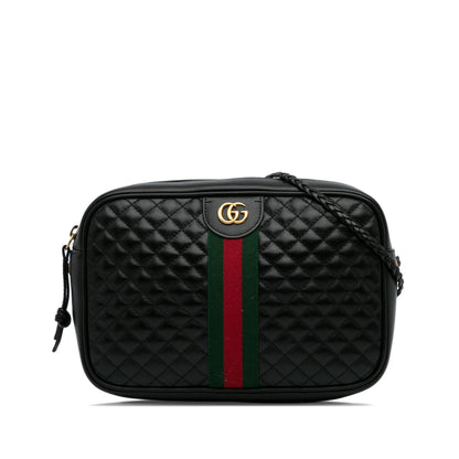 Gucci Small Trampuntata Crossbody Bag (fxPHOR)
