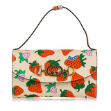 Gucci Small Zumi Strawberry Satchel (36794)
