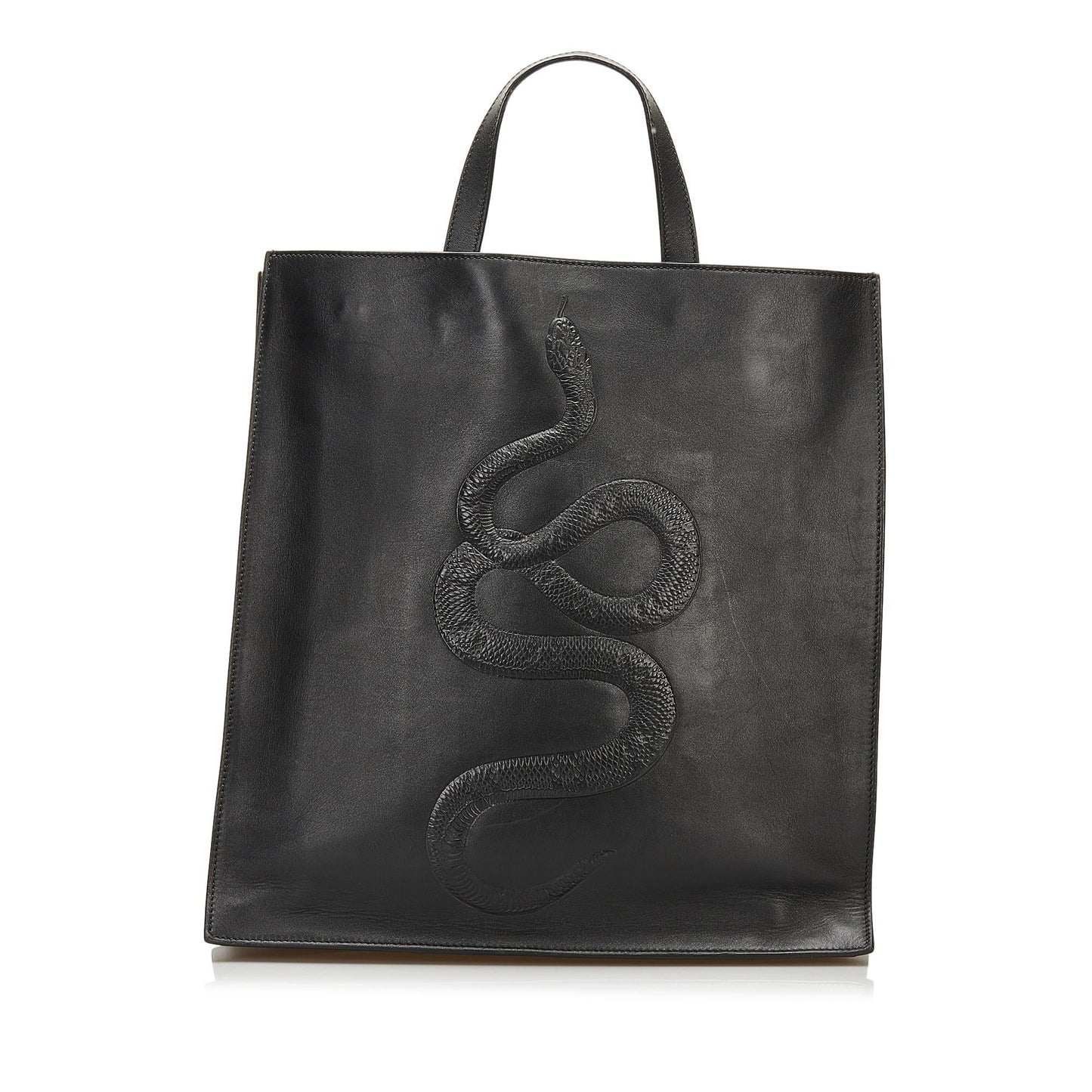 Gucci Snake Embossed Leather Bag (35956)