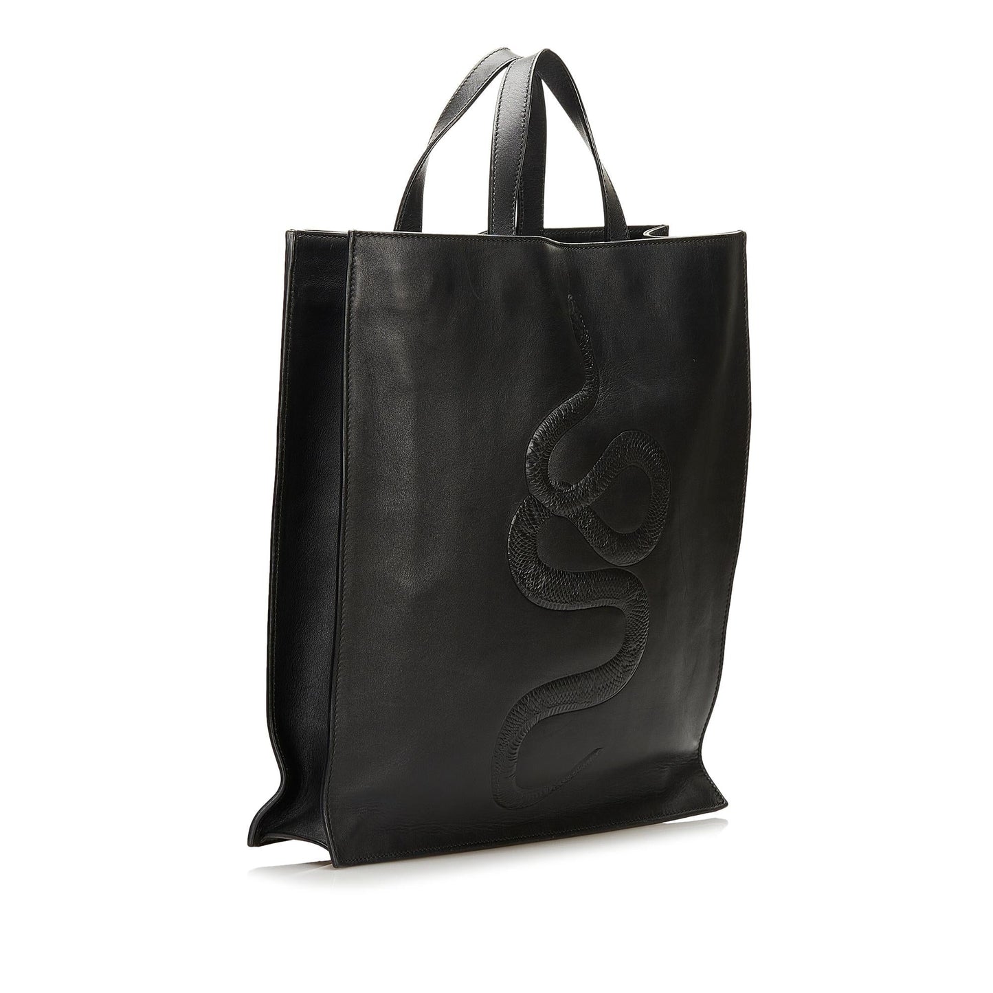 Gucci Snake Embossed Leather Bag (35956)