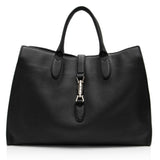 Gucci Soft Pebbled Leather Jackie Medium Tote - FINAL SALE (SHF-8Qshpx)