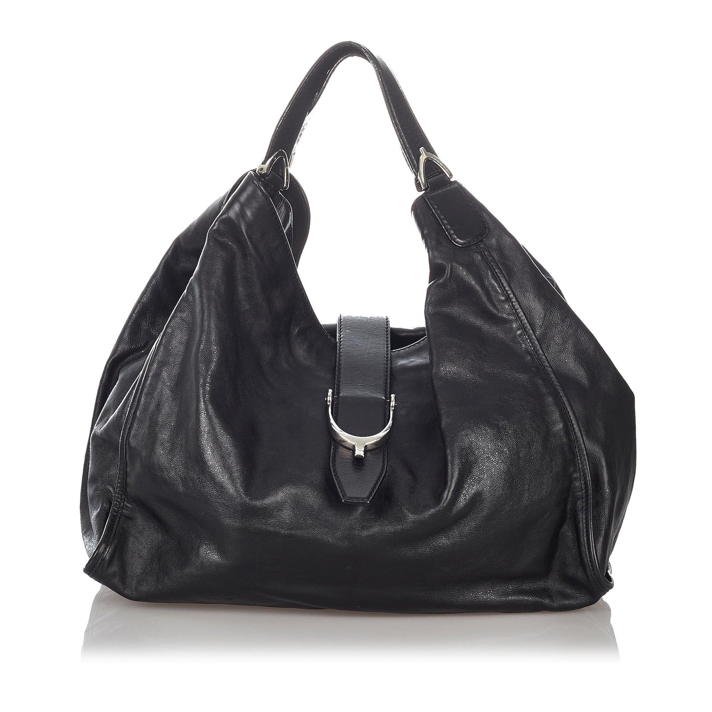 Gucci Soft Stirrup Leather Tote Bag (Dw2BmF)