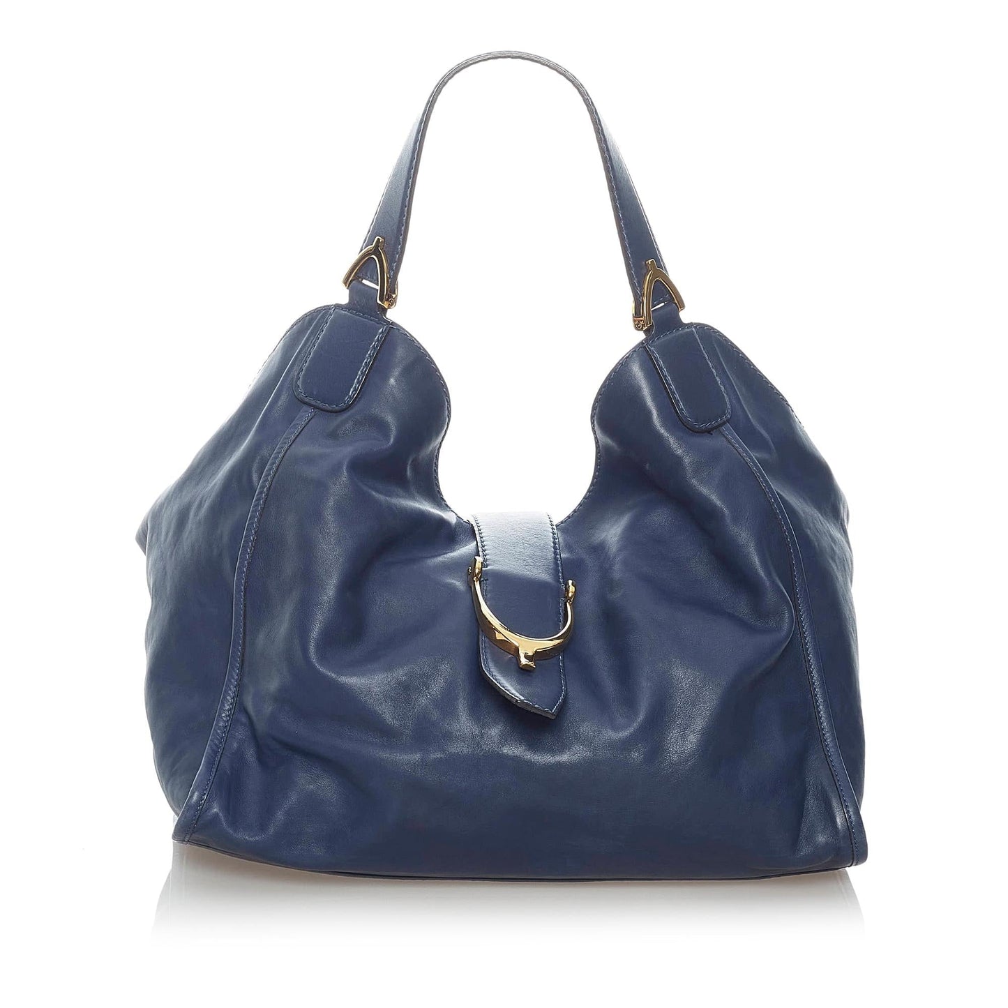 Gucci Soft Stirrup Nubuck Leather Tote Bag (SHG-30728)