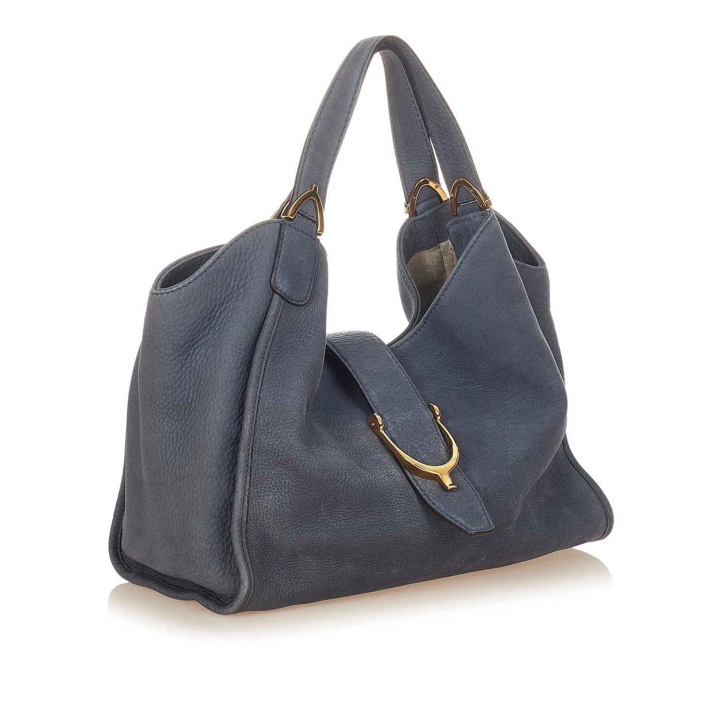 Gucci Soft Stirrup Nubuck Leather Tote Bag (31917)