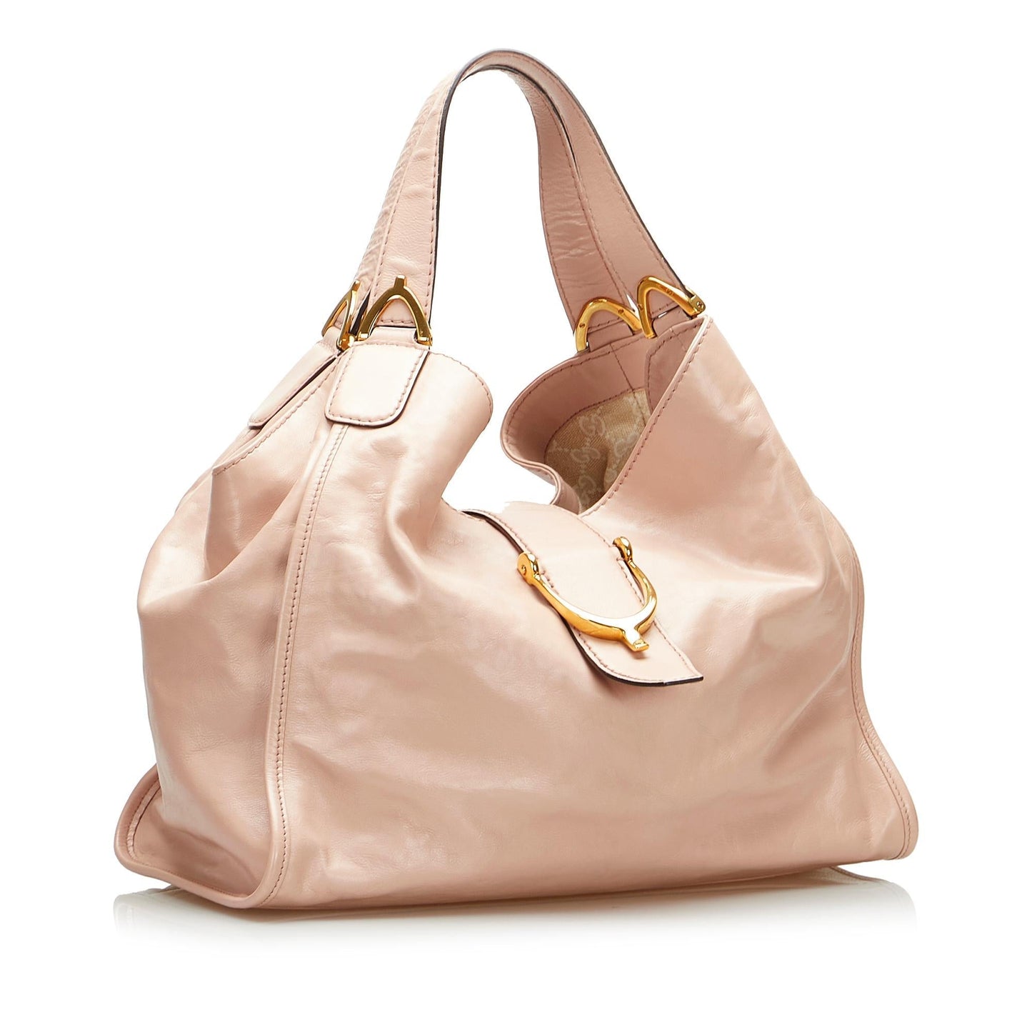 Gucci Soft Stirrup Nubuck Tote Bag (2v2JOg)