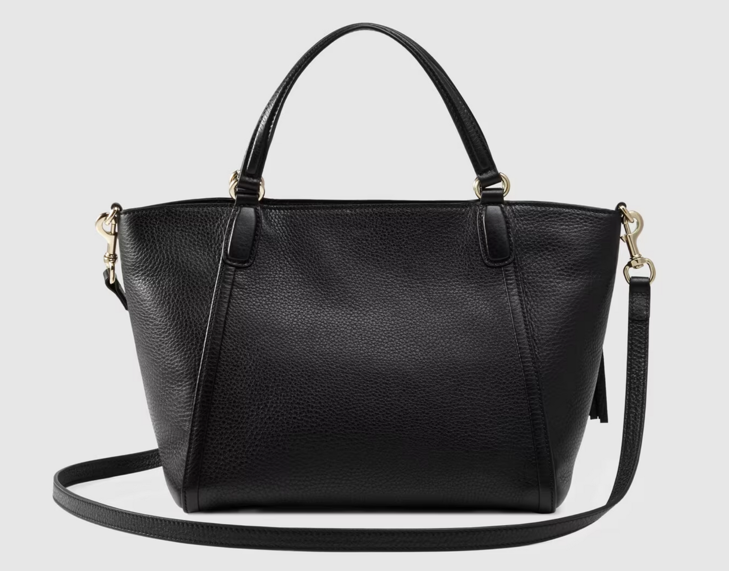 GCI PEBBLED LEATHER TOP HANDLE SOHO BAG