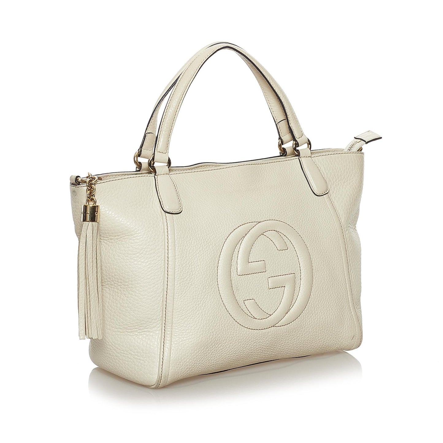 Gucci Soho Cellarius Leather Satchel (33376)