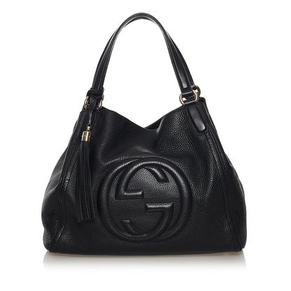 Gucci Soho Cellarius Leather Tote Bag (33547)