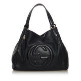 Gucci Soho Cellarius Leather Tote Bag (33547)