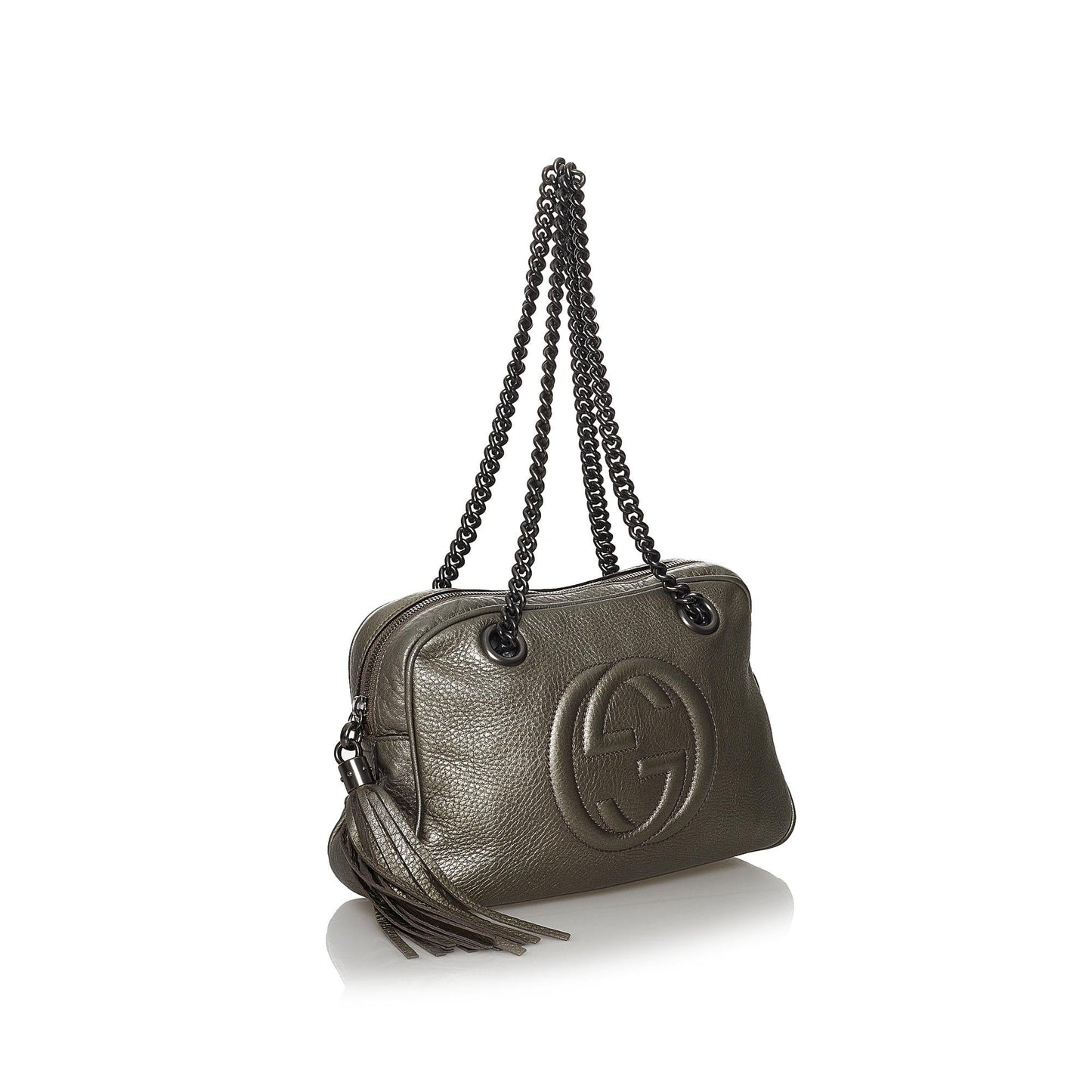 Gucci Soho Chain Leather Shoulder Bag (SHG-29751)
