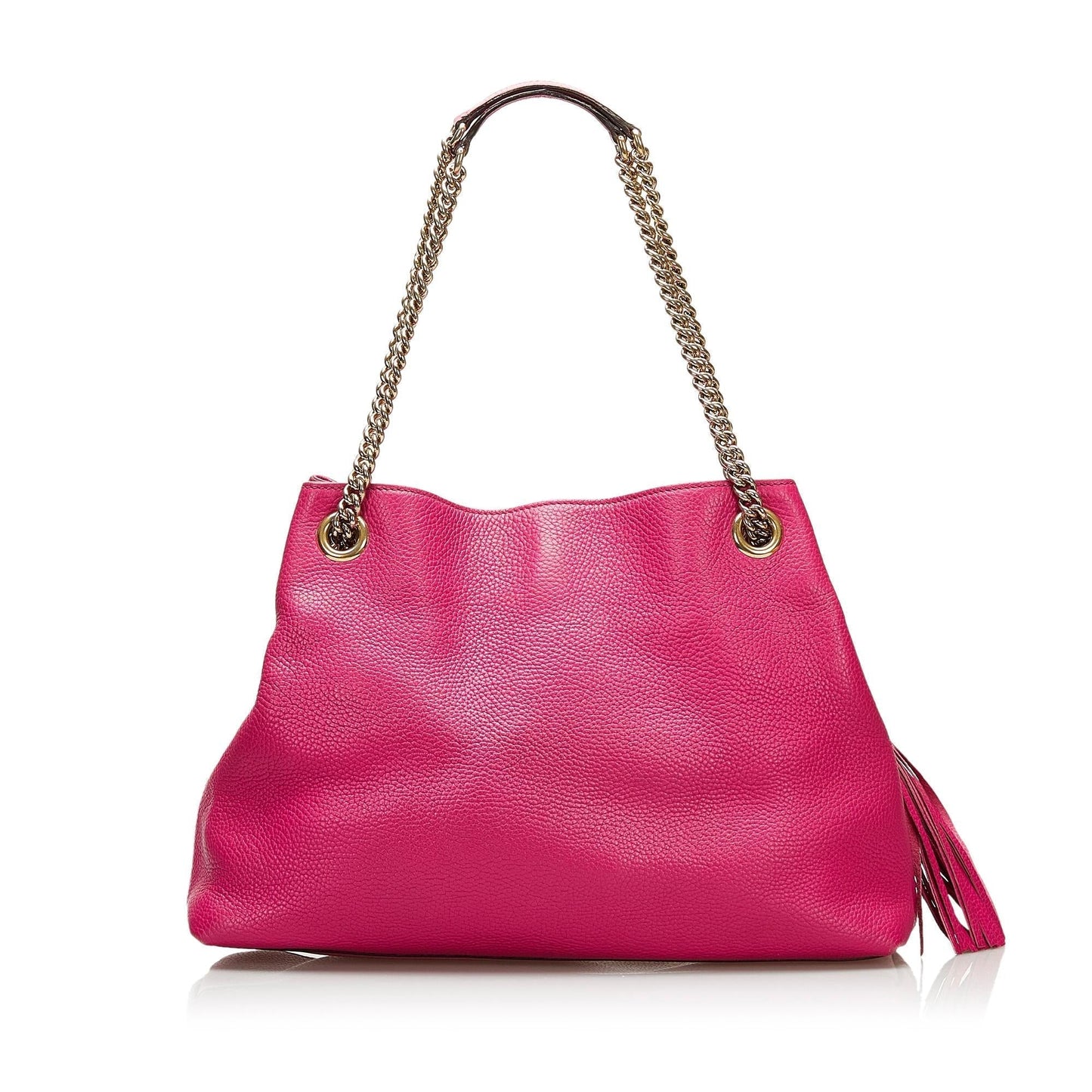 Gucci Soho Chain Leather Tote Bag (35942)
