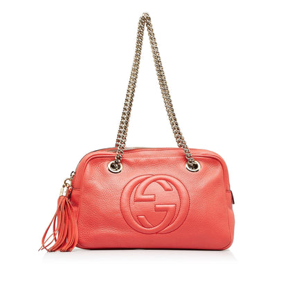Gucci Soho Chain Shoulder Bag (me6uSa)