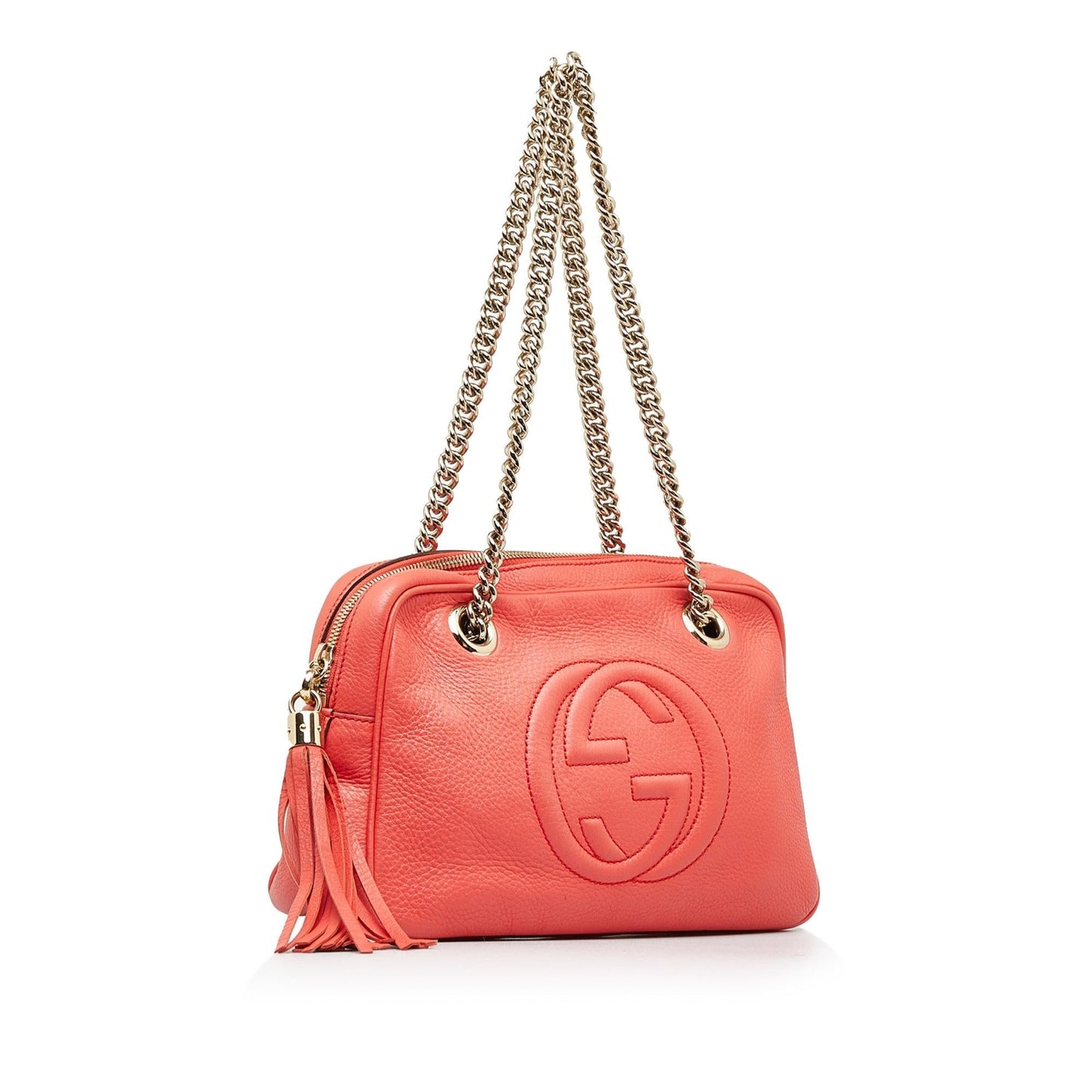 Gucci Soho Chain Shoulder Bag (me6uSa)