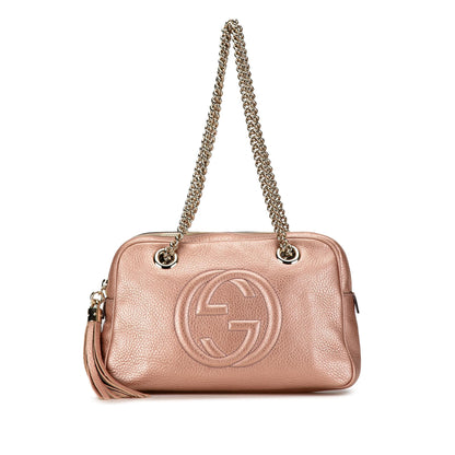 Gucci Soho Chain Zip Shoulder Bag (yJU7PY)