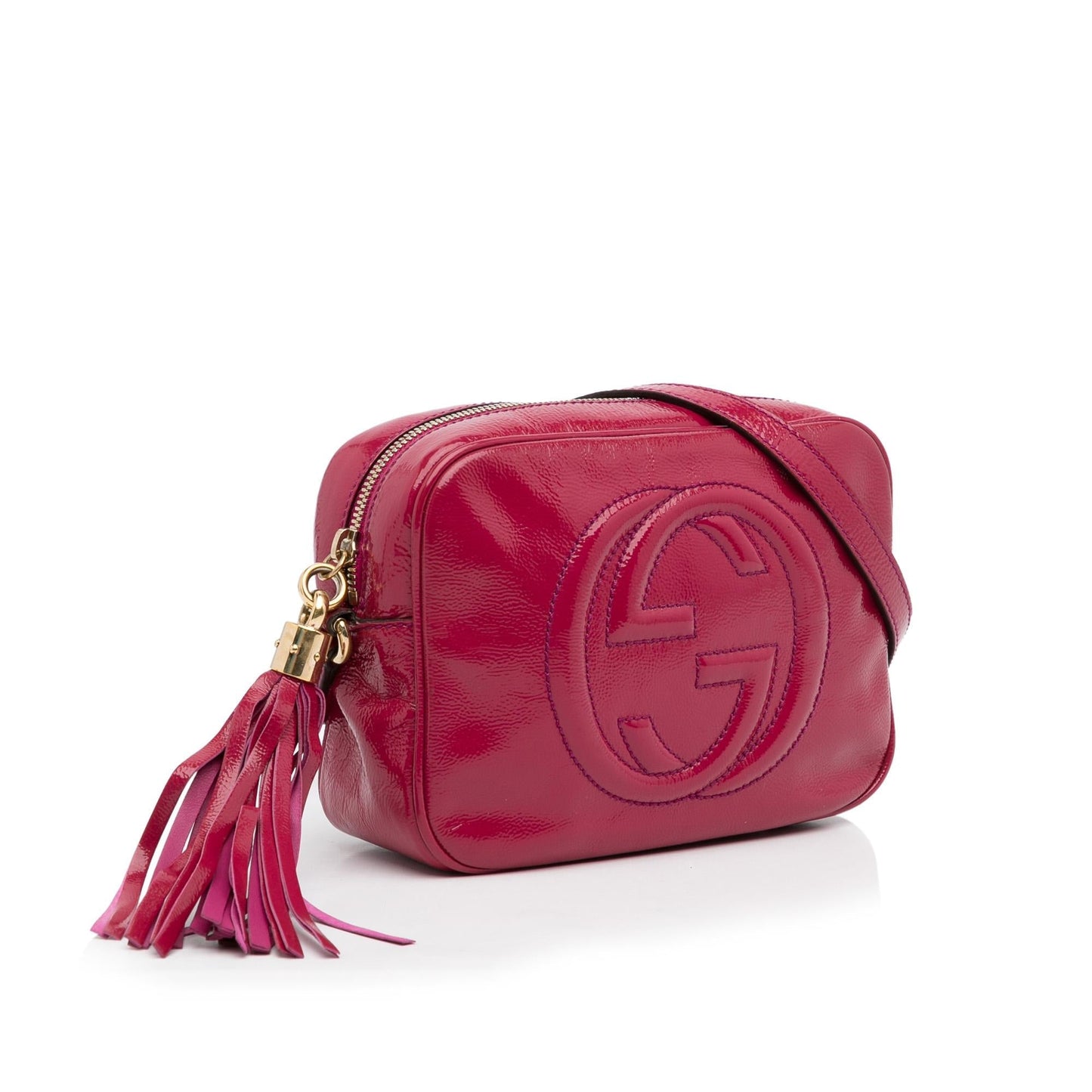 Gucci Soho Disco Patent Crossbody Bag (dj4847)
