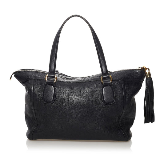 Gucci Soho Working Leather Tote Bag (SHG-32454)
