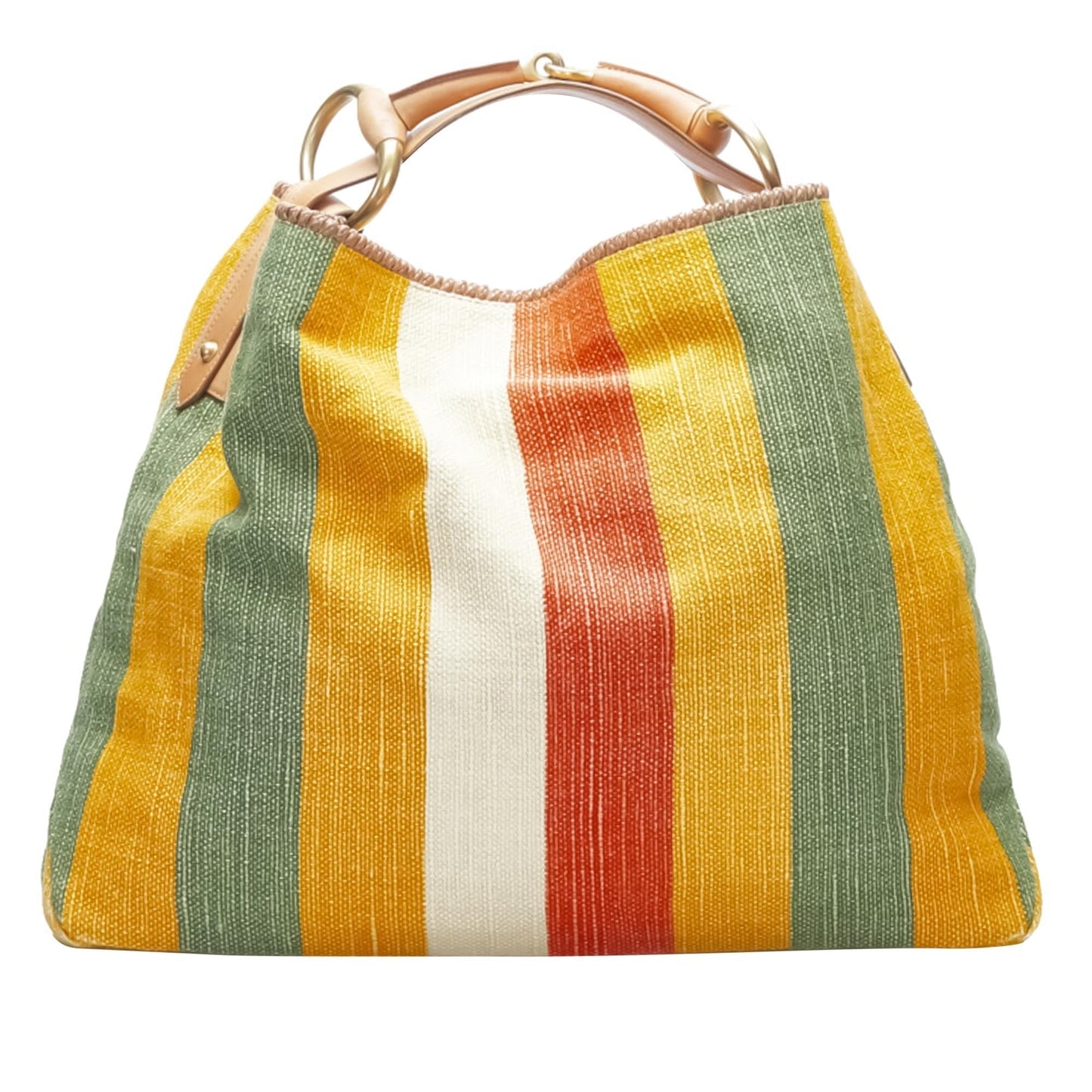 Gucci Striped Horsebit Handbag (stHrGl)