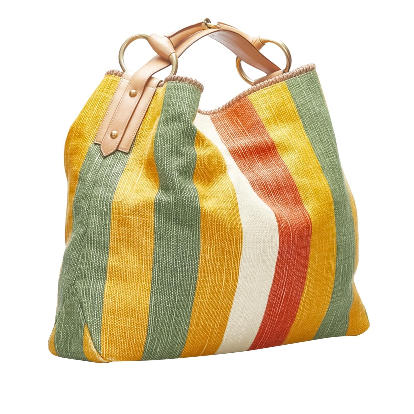 Gucci Striped Horsebit Handbag (stHrGl)