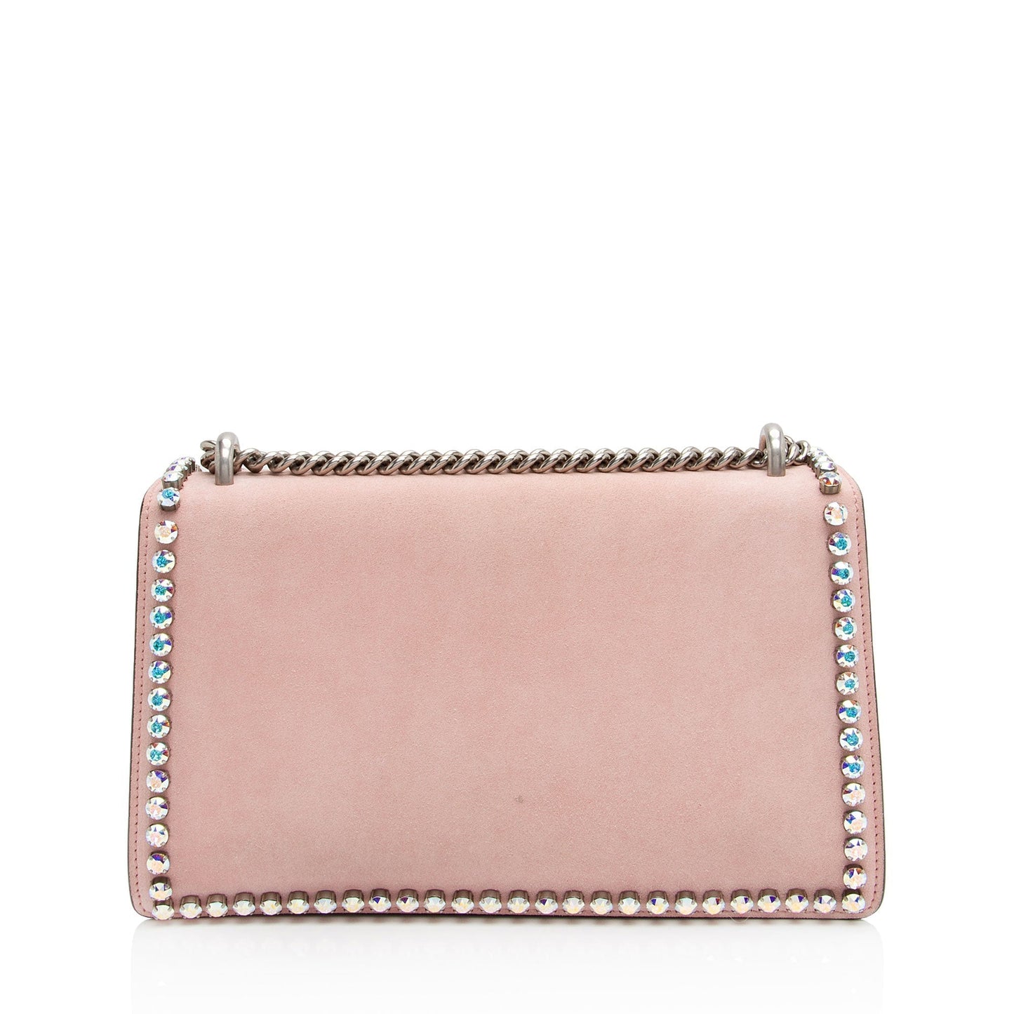 Gucci Suede Crystal Dionysus Small Shoulder Bag (SHF-hnxJiv)