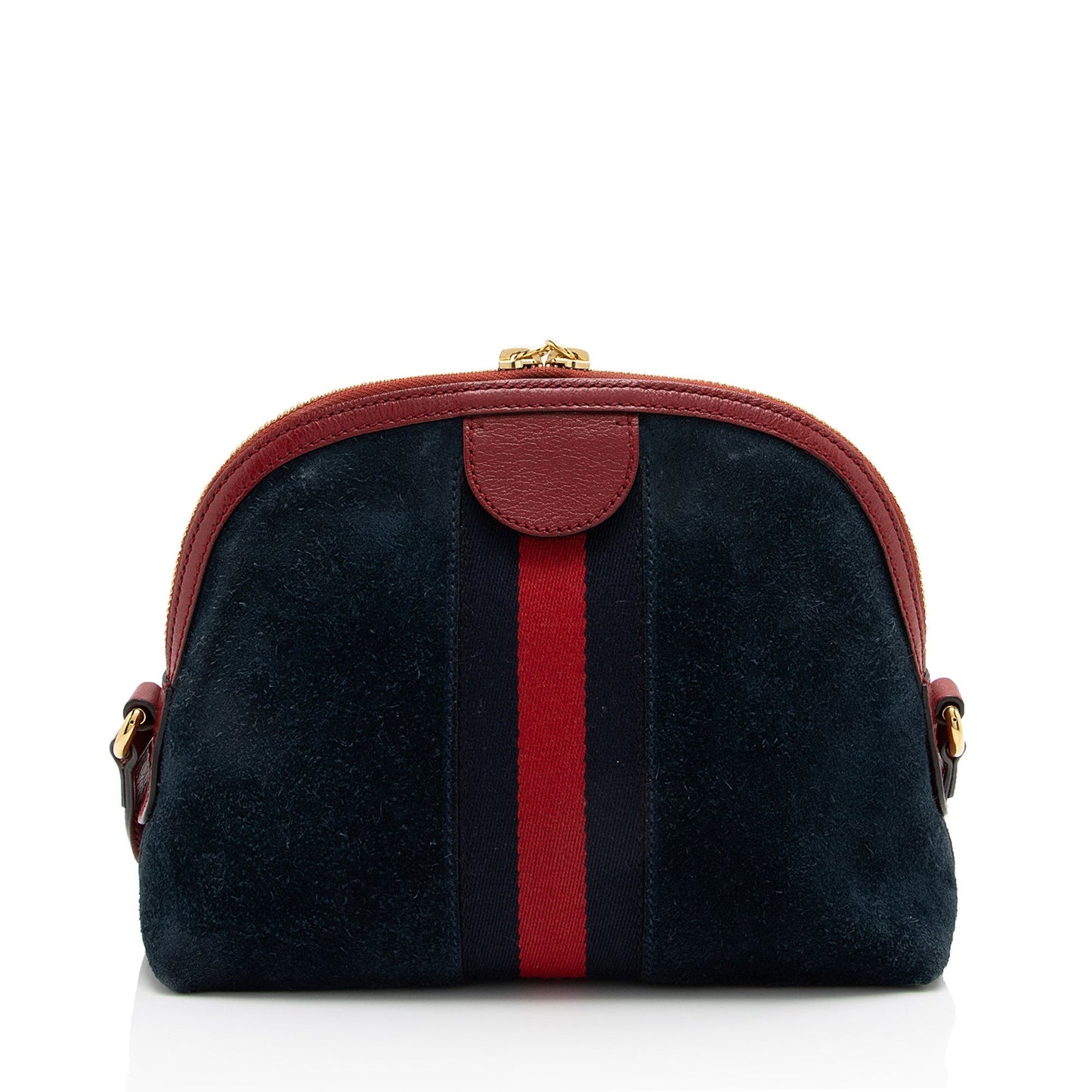 Gucci Suede Ophidia Dome Small Shoulder Bag (SHF-DKjfM3)