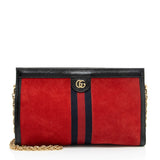 Gucci Suede Ophidia Medium Shoulder Bag (SHF-HxLkSO)