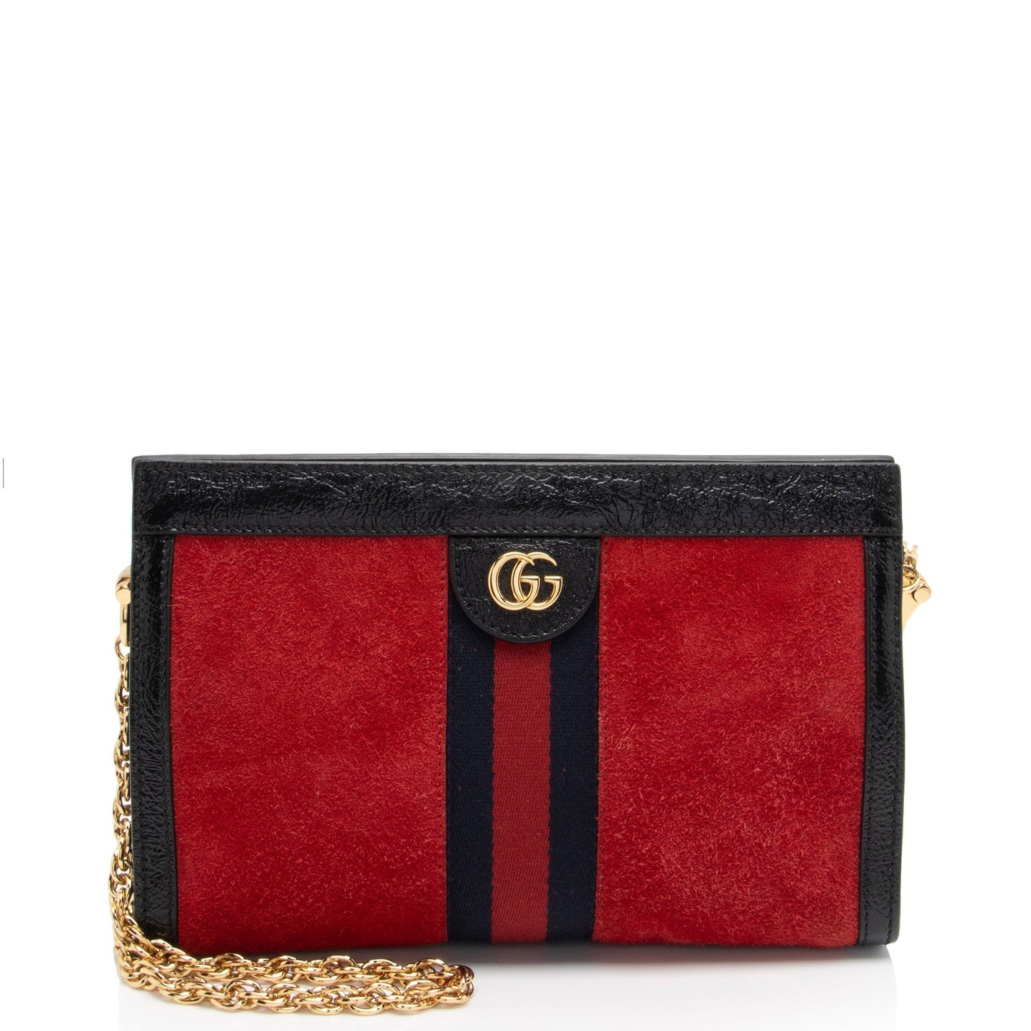 Gucci Suede Ophidia Small Chain Shoulder Bag (SHF-Pfwf9m)
