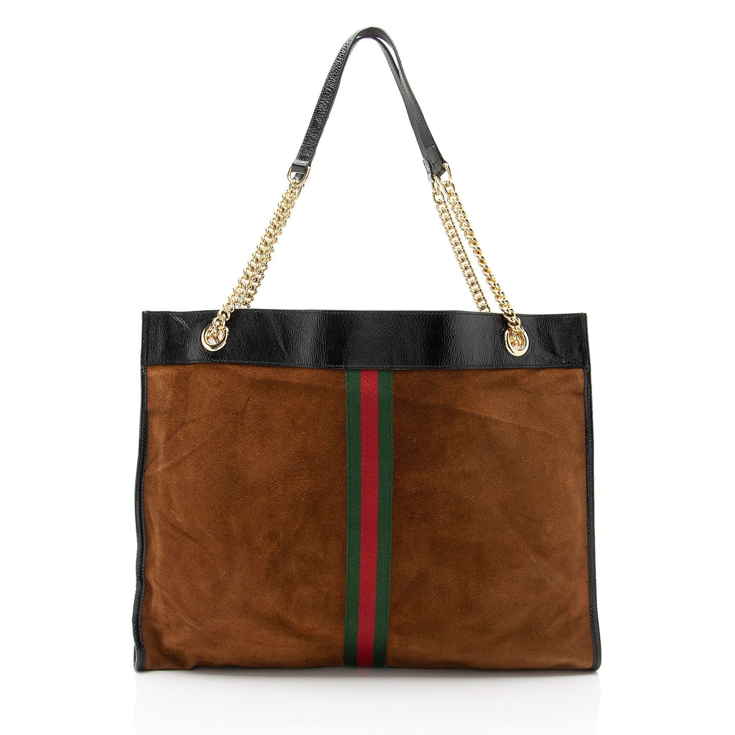 Gucci Suede Rajah Large Tote (SHF-Xhkc0H)