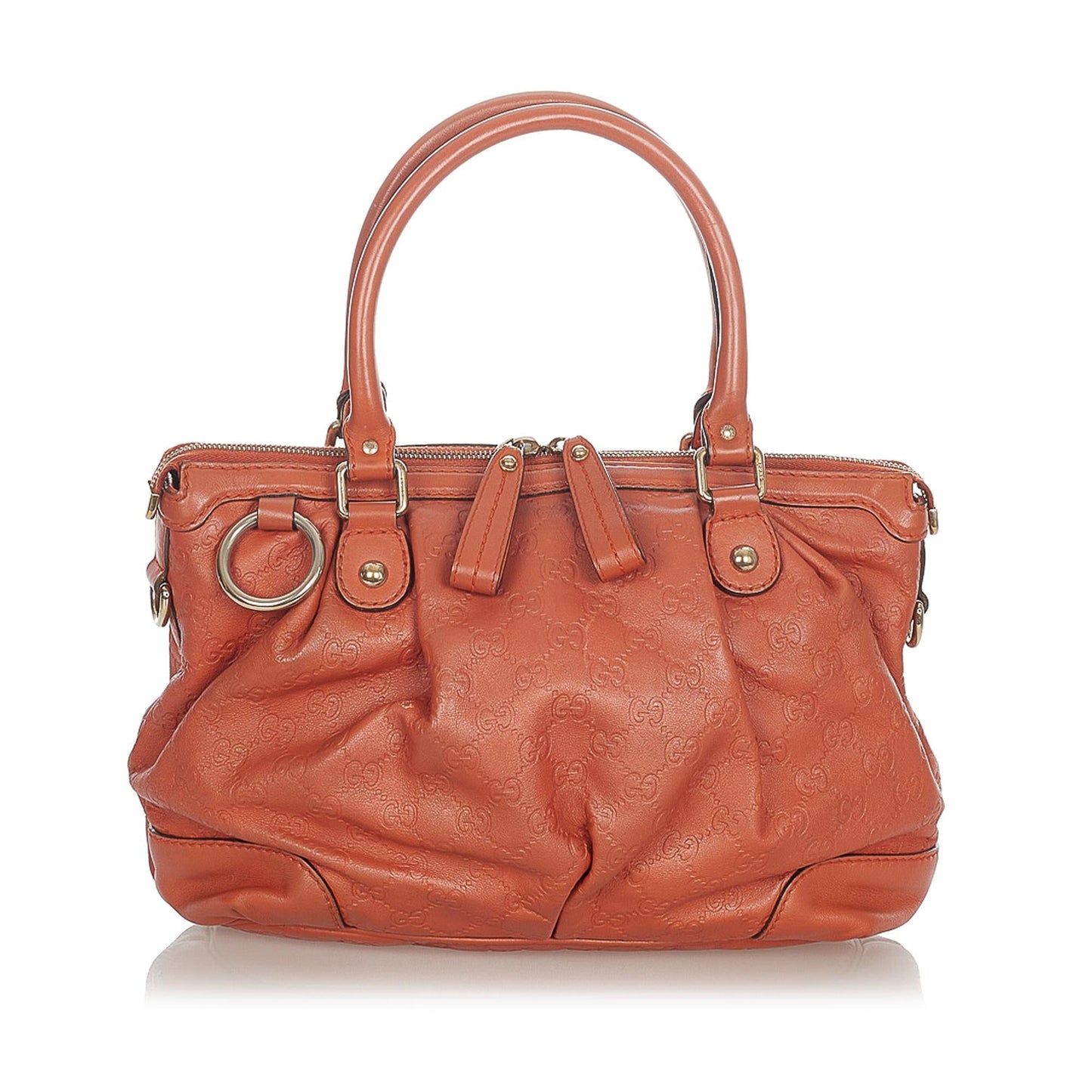 Gucci Sukey Leather Satchel (31945)