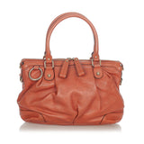 Gucci Sukey Leather Satchel (SHG-31945)