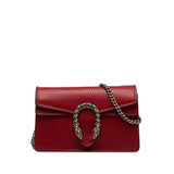 Gucci Super Mini Dionysus Leather Crossbody Bag (xS40Qy)