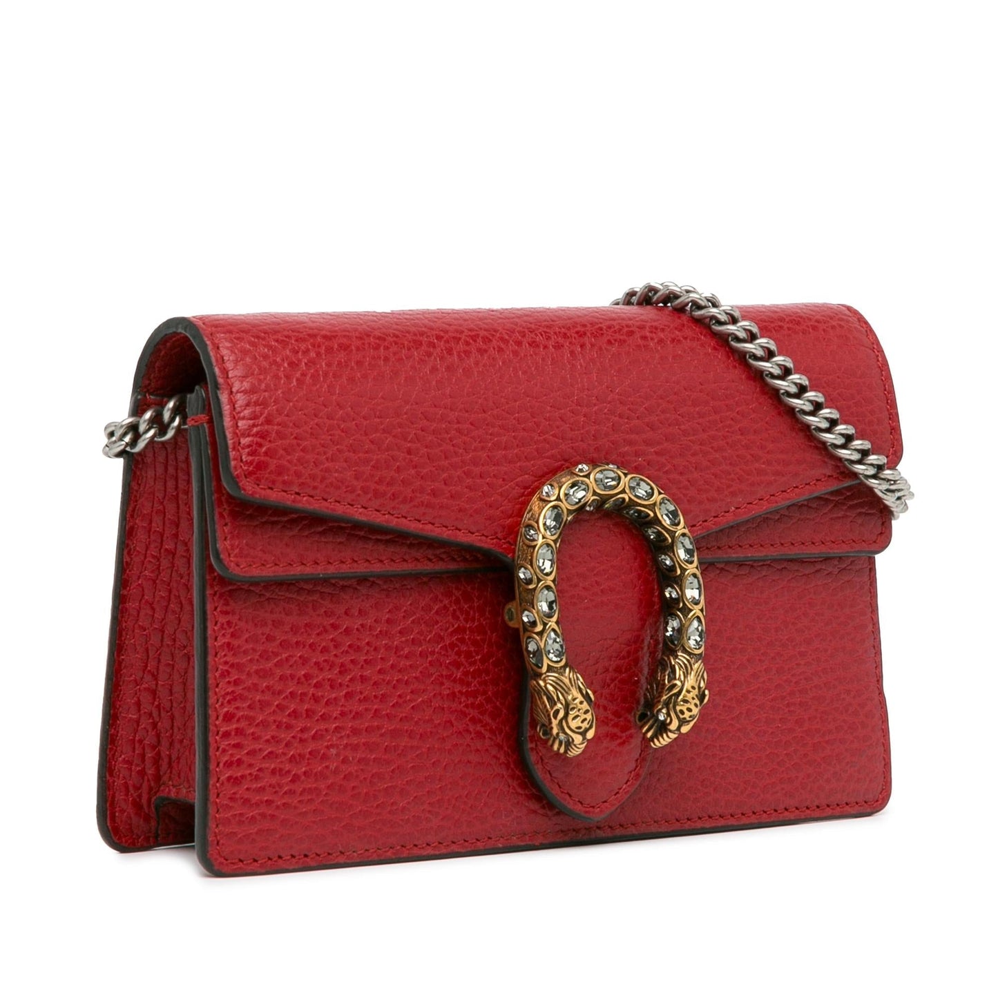 Gucci Super Mini Dionysus Leather Crossbody Bag (TExsMz)