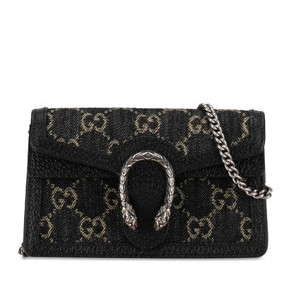 Gucci Super Mini GG Denim Dionysus Crossbody Bag (GoqPL0)
