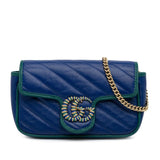 Gucci Super Mini GG Marmont Torchon Crossbody Bag (Bsqzq6)
