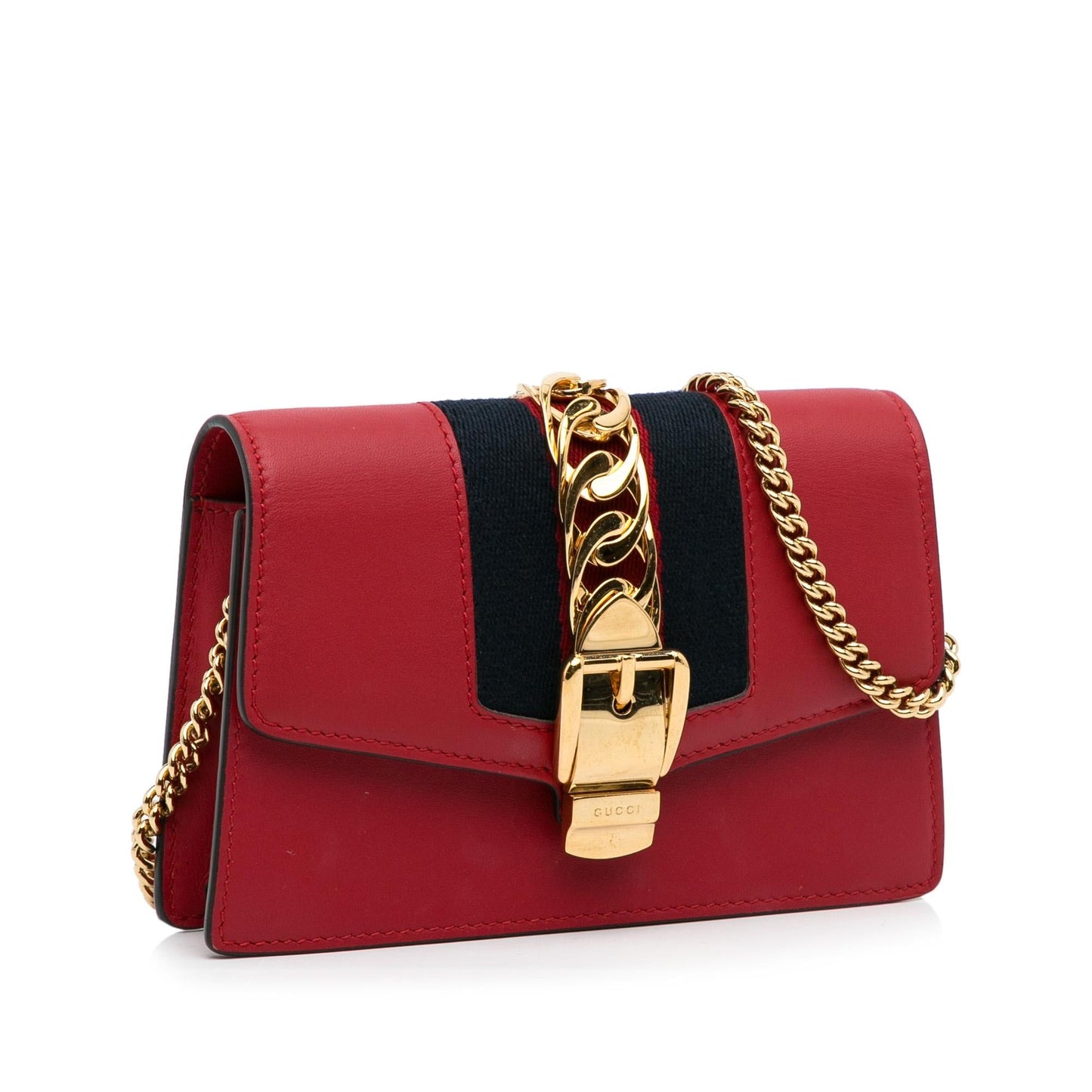 Gucci Super Mini Sylvie Chain Bag (LSaXfy)