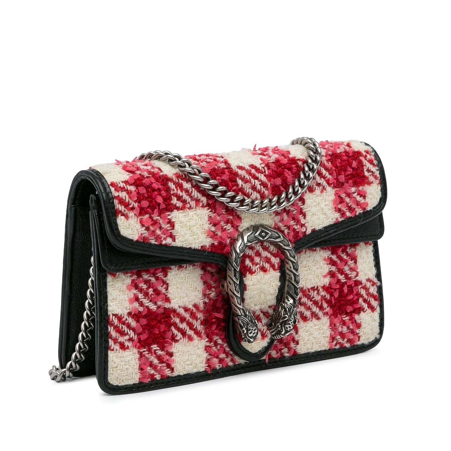 Gucci Super Mini Tweed Dionysus Crossbody Bag (4yYzpl)