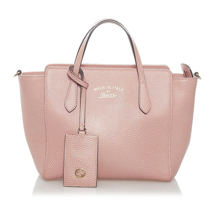 Gucci Swing Leather Satchel (BrbcIS)