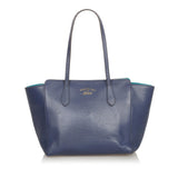 Gucci Swing Leather Tote Bag (SHG-31839)