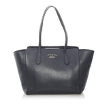 Gucci Swing Leather Tote Bag (SHG-32013)