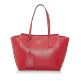 Gucci Swing Leather Tote Bag (32833)