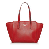 Gucci Swing Leather Tote Bag (34157)