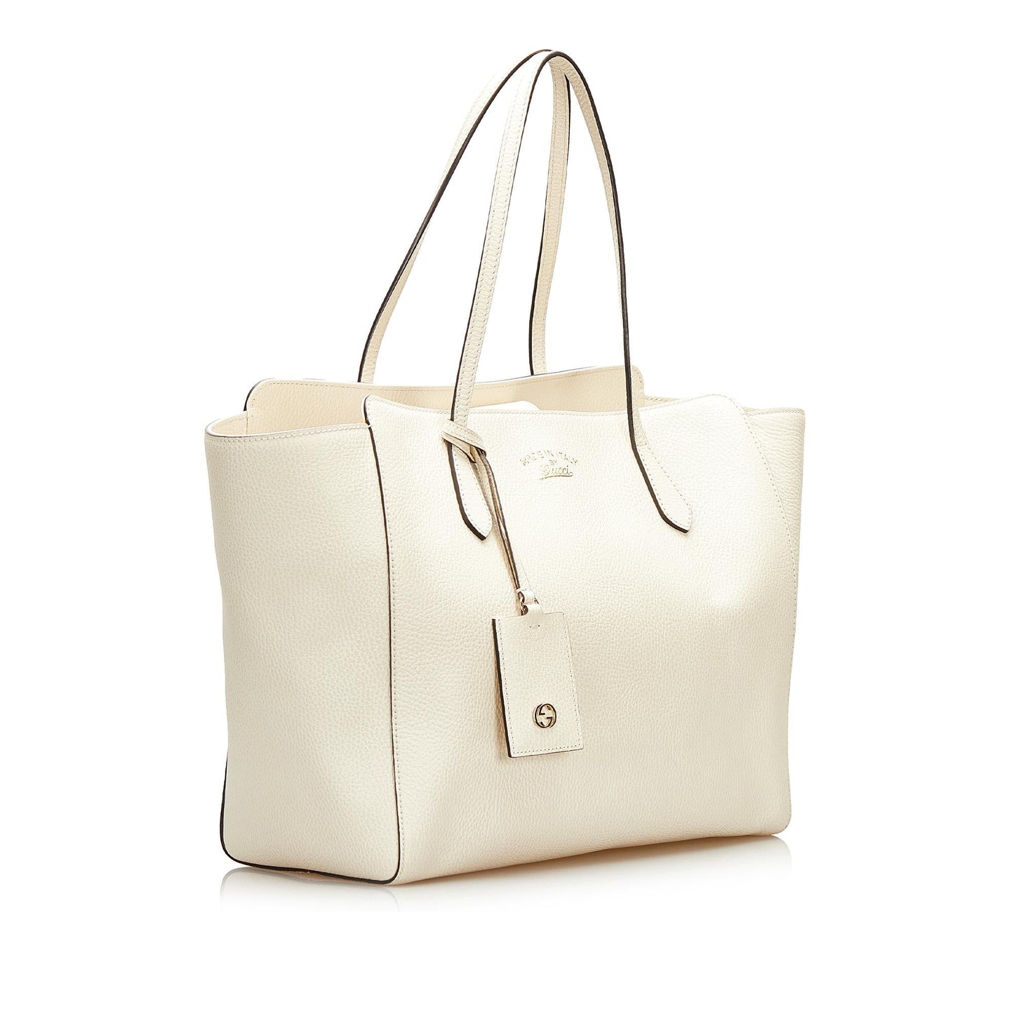Gucci Swing Leather Tote Bag (35659)