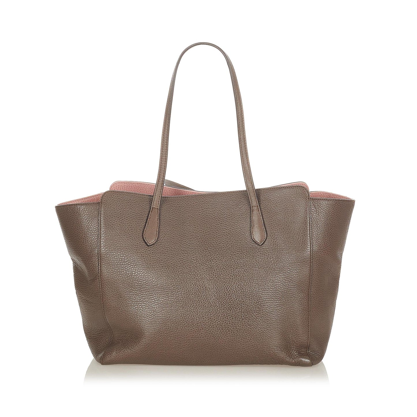 Gucci Swing Leather Tote Bag (ZneLnc)