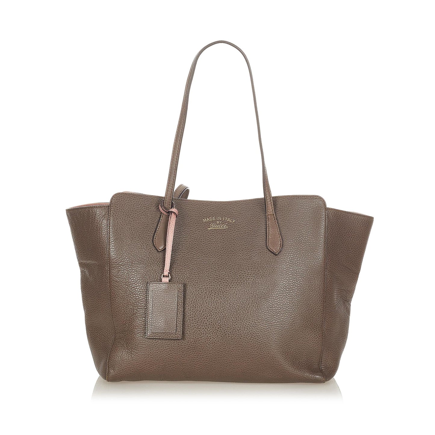 Gucci Swing Leather Tote Bag (ZneLnc)
