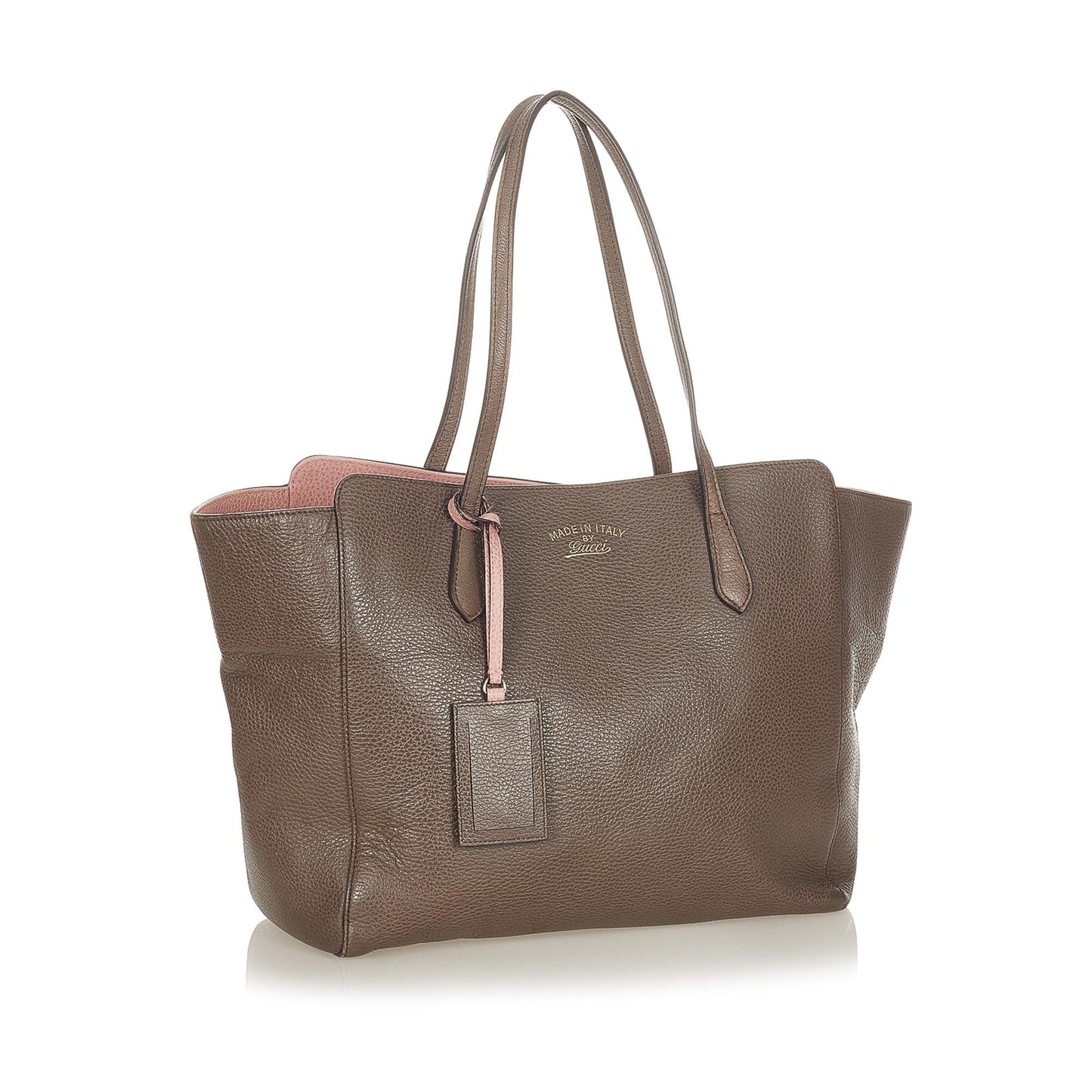 Gucci Swing Leather Tote Bag (ZneLnc)