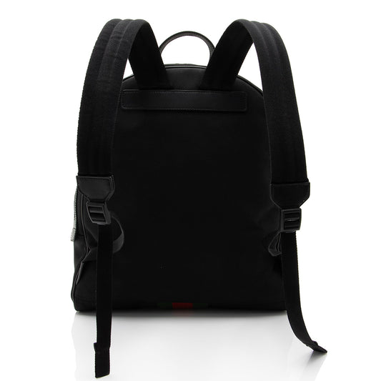 Gucci Techno Canvas Web Backpack (SHF-sknsmd)