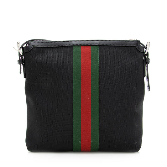 Gucci Techno Canvas Web Messenger Bag (SHF-19392)