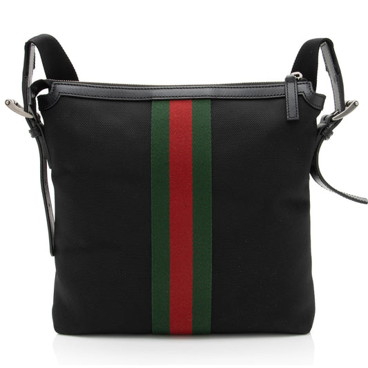 Gucci Techno Canvas Web Messenger (SHF-vmRnSt)