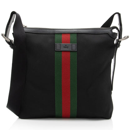 Gucci Techno Canvas Web Messenger (SHF-vmRnSt)