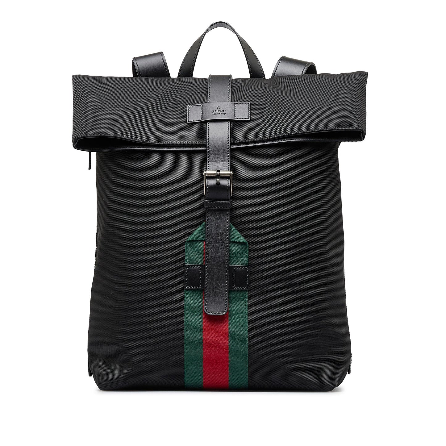 Gucci Techno Web Fold Over Backpack (u9fHBg)